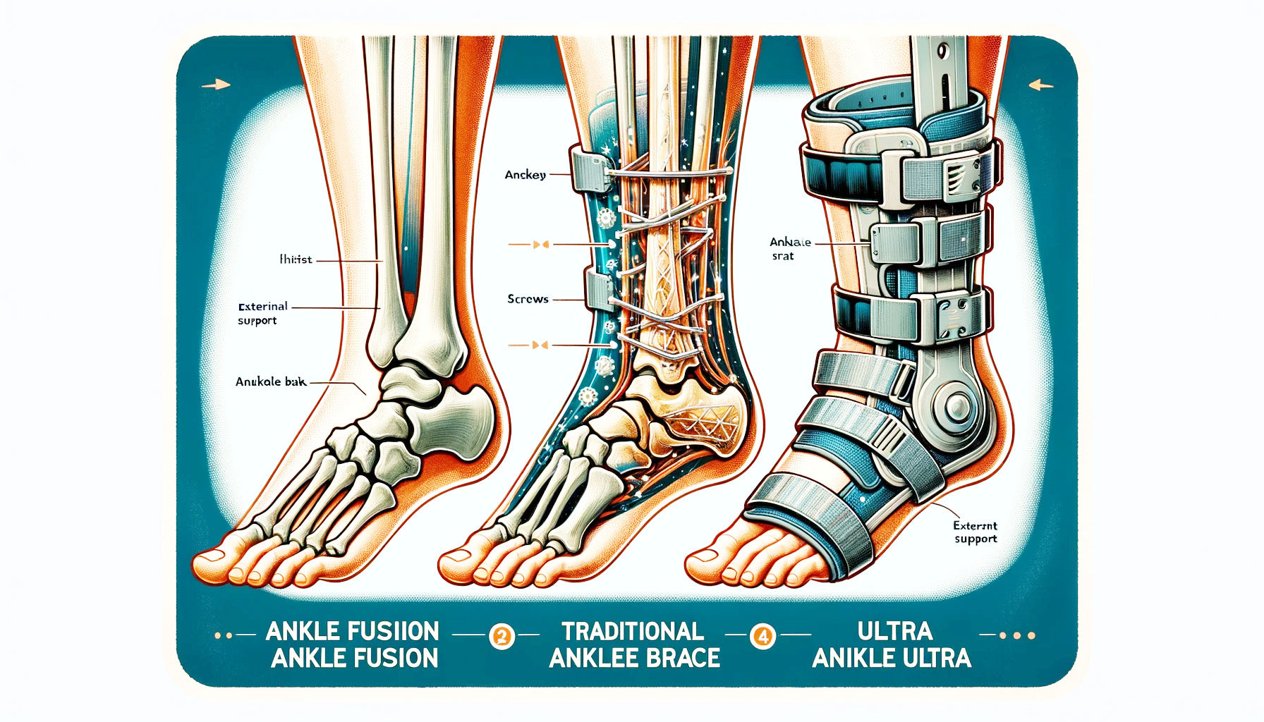 Revolutionizing Ankle Injury Treatment: Fusion vs. Braces & Ultra Ankle Ultra